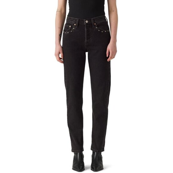 Denim - Women's 501 Original Fit Jeans Cotton Blend Straight Leg Casual Classic